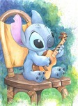 Lilo and Stitch Artwork Lilo and Stitch Artwork Ukulele Solo